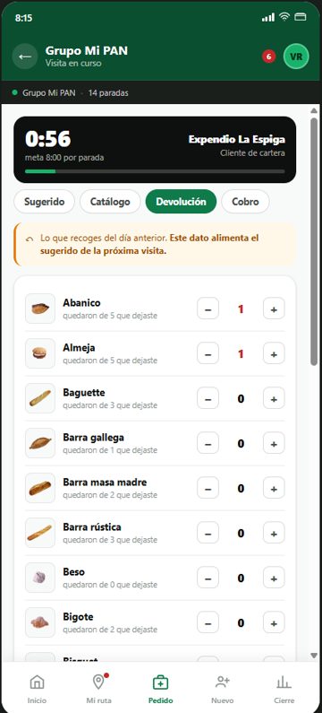 App del vendedor